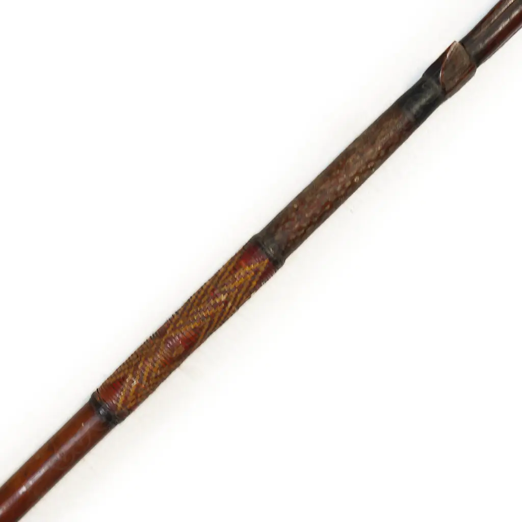 A quality vintage old Solomon Island long spear, Image 1++